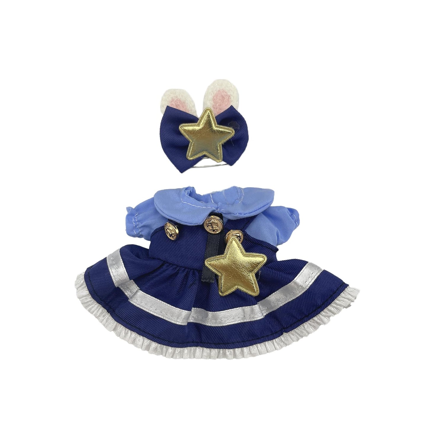 Clothes for Doll(NO Doll Included)  15/17cm Doll Clothes Set for Doll Outfit Accessories for Dolls(Rabbit)