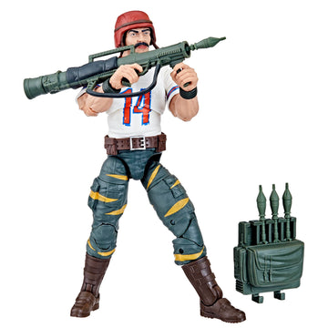 G.I. Joe Classified Series Figure, 6' Figure With Accessories - Tiger Force David L. Bazooka Katzenbogen - F4756 - Hasbro