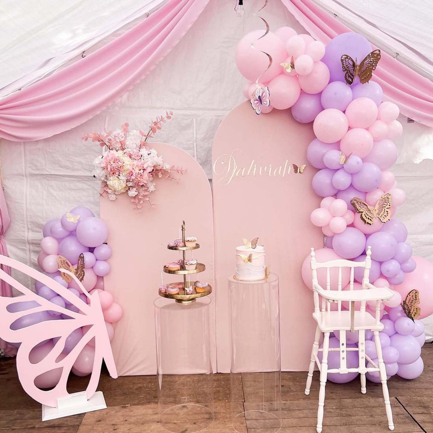 Pastel Pink Balloons In Different Sizes 5 10 12 18Inch-134Pcs Pastel Pink Balloons For Garland Arch