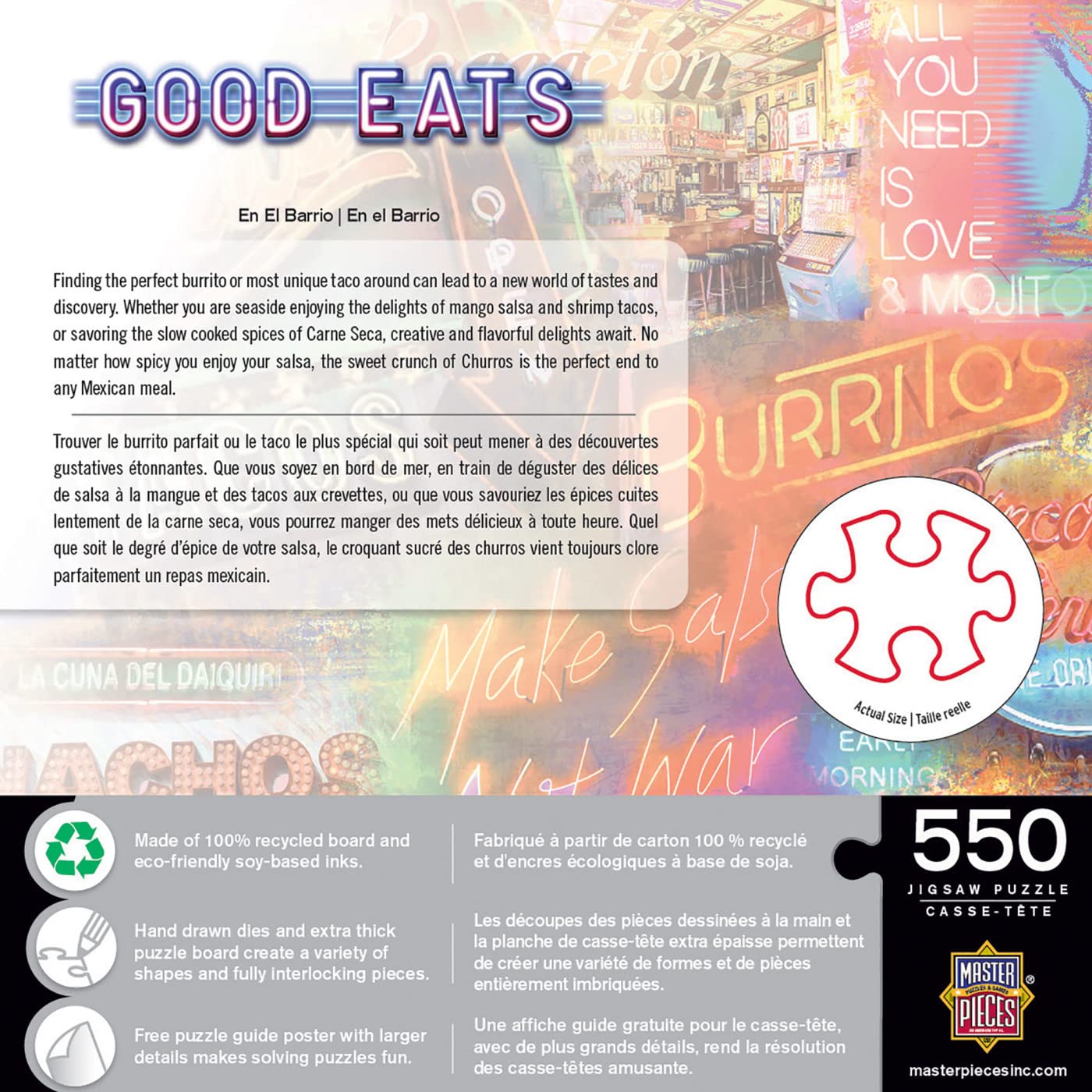 En El Barrio 550 Piece Jigsaw Puzzle