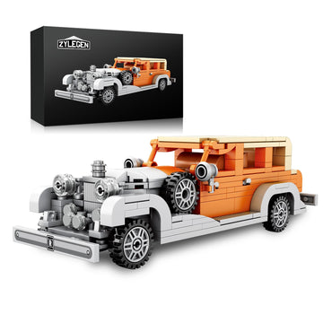Zylegen Speed Racing Cars Building Sets For Kids, Mini Sports Classic Cars Building Blocks Toy Set, Model Cars Diy Building Kit