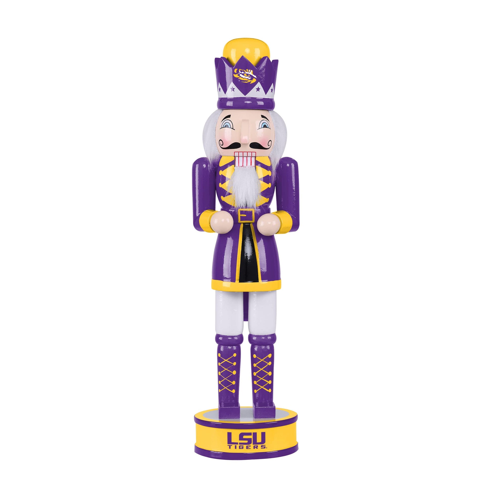 FOCO LSU Tigers NCAA Team Spirit Nutcracker