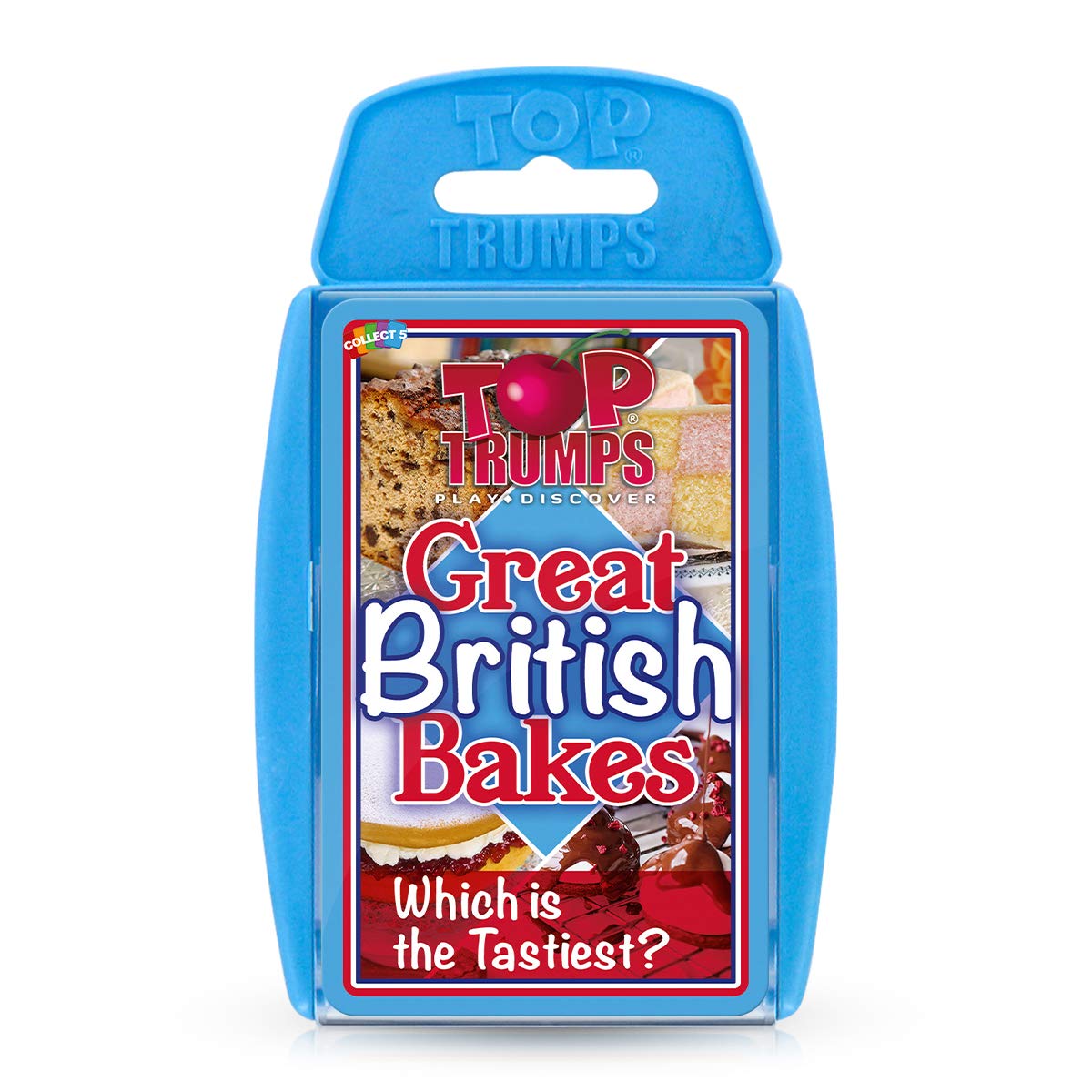 Top Trumps British Bakes Card Game - WM01560-EN1-6 - Plastic - Fun Card Game for All Ages
