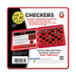 Playmonster Take 'N Play Anywhere — Checkers — Magnetic Travel Game — Fun On The Go! — For Ages 4+