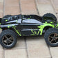 SummitLink Compatible Custom Body Muddy Green Over Black Replacement for 1/16 Scale RC Car or Truck (Truck not Included) ERMN-BG