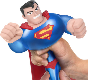 Heroes of Goo Jit Zu DC Superman Hero Set - Soft, Sliey, Elastic Heroes 41233 Red/Blue
