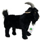 Adore 15'' Renegade The Black Goat Plush Stuffed Animal Toy