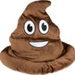 Rhode Island Novelty Brown Emoticon Poop Hat 1 Per Order