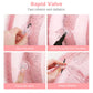 Moko Swim Rings With Glitter, 70Cm Diameter Inflatable Pool Float Swimming Pool Float Tube Round Shaped Swimming Tube Water Fun