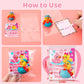 Anggiko 28 Pack Valentines Cards For Kids Classroom School With Valentines Rubber Ducks, Assorted Valentines Day Jeep Ducks Toys