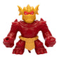 Heroes of Goo Jit Zu Blazagon Stretch Action Figure, Multicolor, Stretches Up to 3X Size, Model 42780, Unique Goo Filling