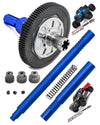 91T Spur Gear Slipper Clutch&Center Slider Driveshaft Upgrades Part for 1/10 Arrma Senton 4X4 3s Blx &MEGA550,ARRCat Full Metal