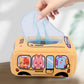 Atorse Sensory Pull Along Toddler Tissue Box Bus Drawer For Preschool Motor Skills Style B|Baby | Toys For Baby | Developmental 