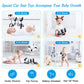 Car Seat Toys For Babies 0-6 Months, Black And White Spiral Carseat Toys For Infant 0-3 Months, High Contrast Baby Toys For 3-6