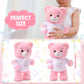 Deekin Broken Arm Gifts for Kids Get Well Soon Bear Stuffed Animal Gifts Bear for Kids mature-themed with Broken Arm After Surgery Soft Bandage Plush Bear 10 Inches (Pink)