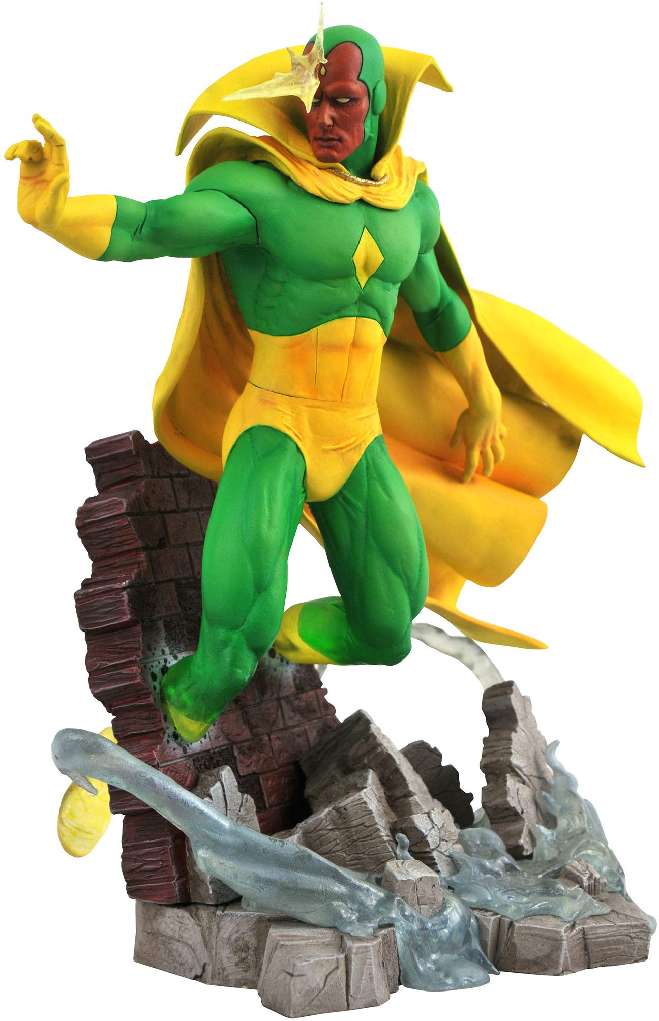 Diamond Select Toys Marvel Gallery: Vision Pvc Statue, Multicolor