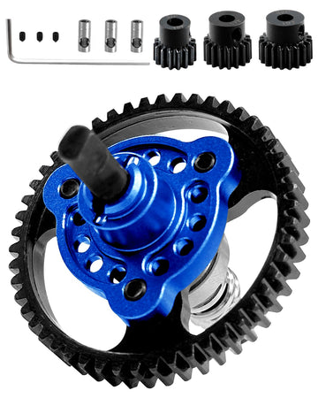 RCarmumb 53T Spur Gear Upgrades Part for Slash 4X4/VXL Stampede 4X4/VXL Rustler 4X4/VXL,53T Slipper Clutch Eliminator with Pinio