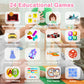 Cosjoype Kids Smart Watch for Girls 6-12, HD Touch Screen, 24 Puzzle Games, Video Camera, Music Player, Model S16