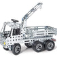 Eitech Classic Series Truck with Crane Construction Set and Educational Toy - 340 Pieces with Easy to Read Illustrated Instructi