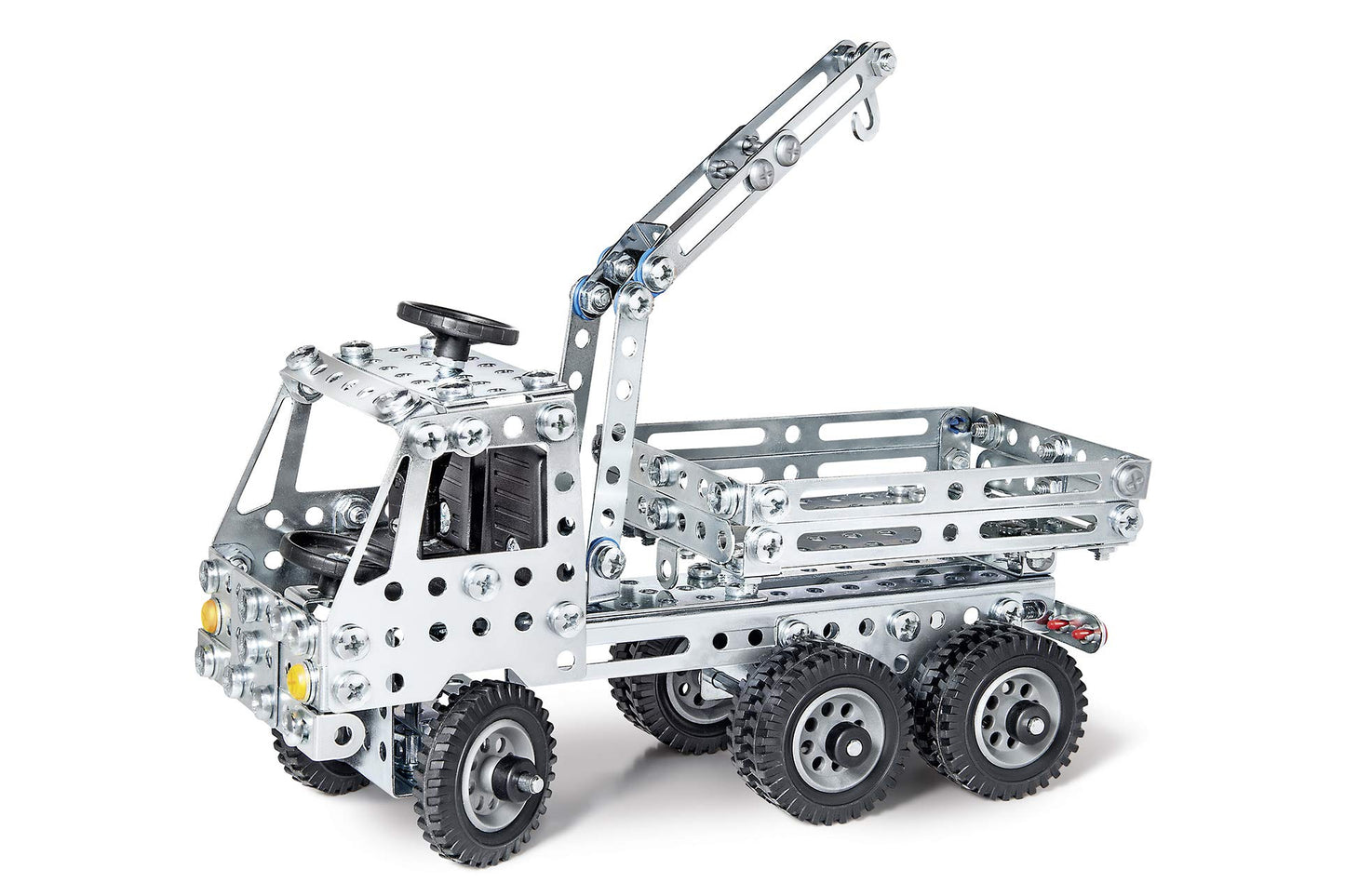 Eitech Classic Series Truck with Crane Construction Set and Educational Toy - 340 Pieces with Easy to Read Illustrated Instructi
