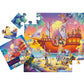 Playqid Pirates Of The Caribbean Treasure Island Jumbo Pieces Jigsaw Puzzle For Toddlers | Captain Ship Educational Fun Floor Pu