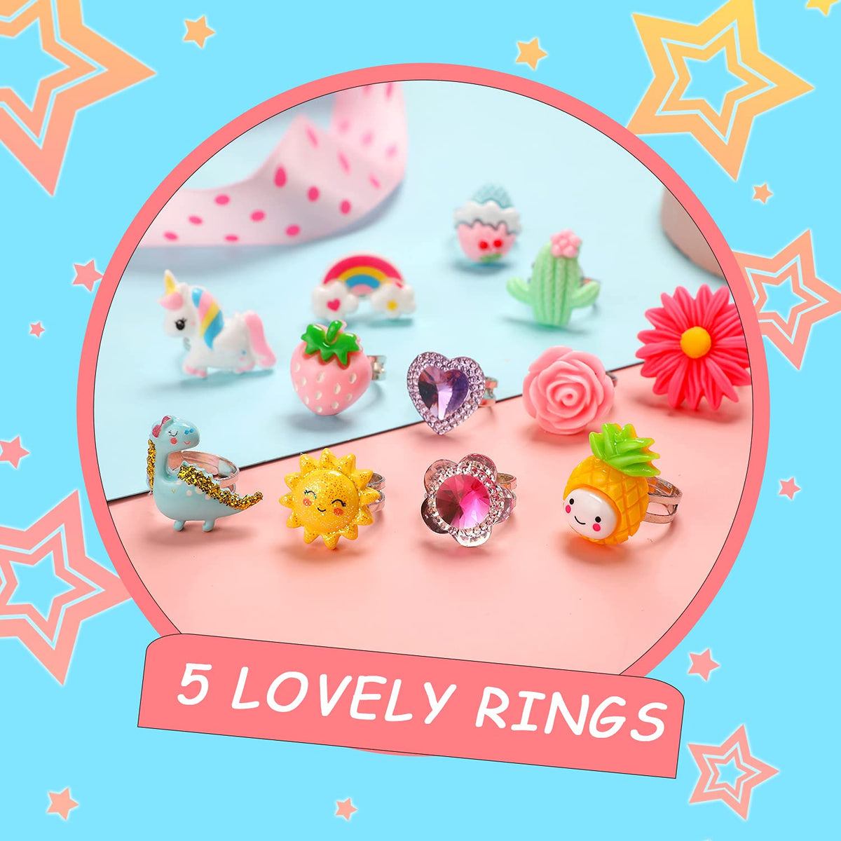Sweet Fairy Tale Rings