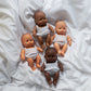 Miniland Doll 8 1/4'' African Boy (Box) - Made In Spain, Anotomically Correct, Quality, Inclusion