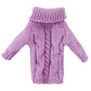 Bjdbus Winter Turtleneck Sweater Clothes For 11.5 Inch Girl Doll Accessories (Purple)