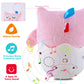 Wowohage Baby Toys 0-6-12 Months, Plush Owl Musical Toys, Cute Stuffed Animal Infant Toys With Light & Sounds, Roly-Poly Sensory