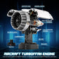 Brihappen Aircraft Engine Building Blocks Set for mature-themed Boys (1813 Piece) - Electric Engine Model with Motor That Works  STEM Mechanic Engineering Building Toy  Gifts for Building Blocks Lover