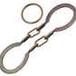 MAGIKON Traditional Brain Teaser Puzzle - Metal Horseshoe, Bronze, Normal Size, Model E2383