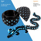 3D Printed Glowing Dragon Egg - Articulated Fantasy Dragon Figurine  Glow in The Dark Collectible  3D Printed Dragon Egg Gift for Fans & Collectors (Midnight Obsidian)