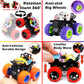 CozyBomB Friction Powered Monster Trucks Toys for Boys/Girls - Push and Go Car Truck Playset, Inertia Vehicle, Kids Birthday Chr