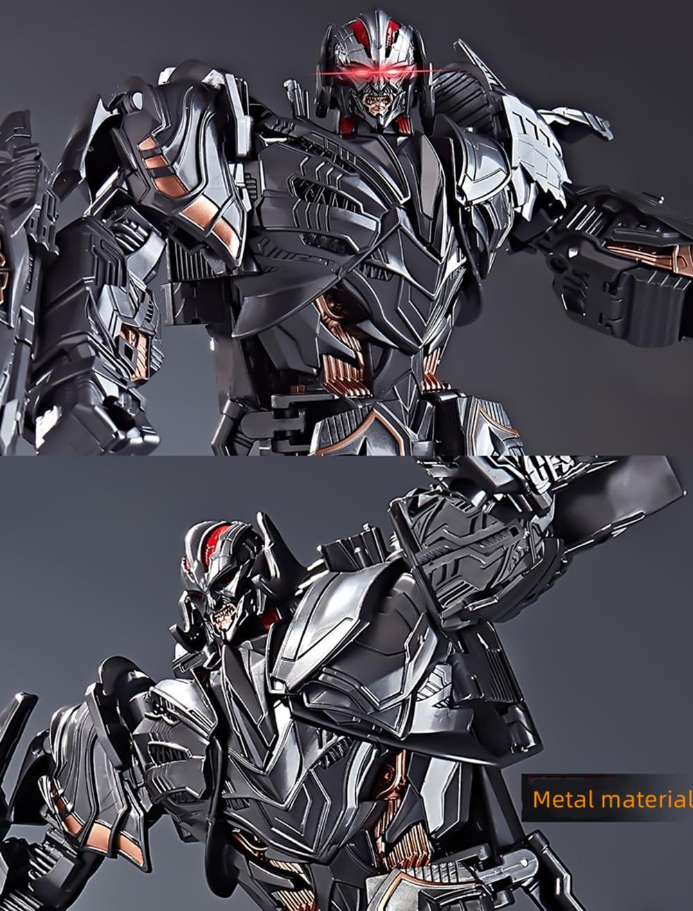 Lcfd Alloy Deformation Car Toys, 11 inch Big Size, Manual Deformation Car Model Robot Toy, Action Figures,Exquisite Packaging, G