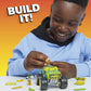 Mega Hot Wheels Gunkster Monster Truck Building Set Toy Car With Micro Figure Driver, 69 Pieces, Gift Set For Boys And Girls Age