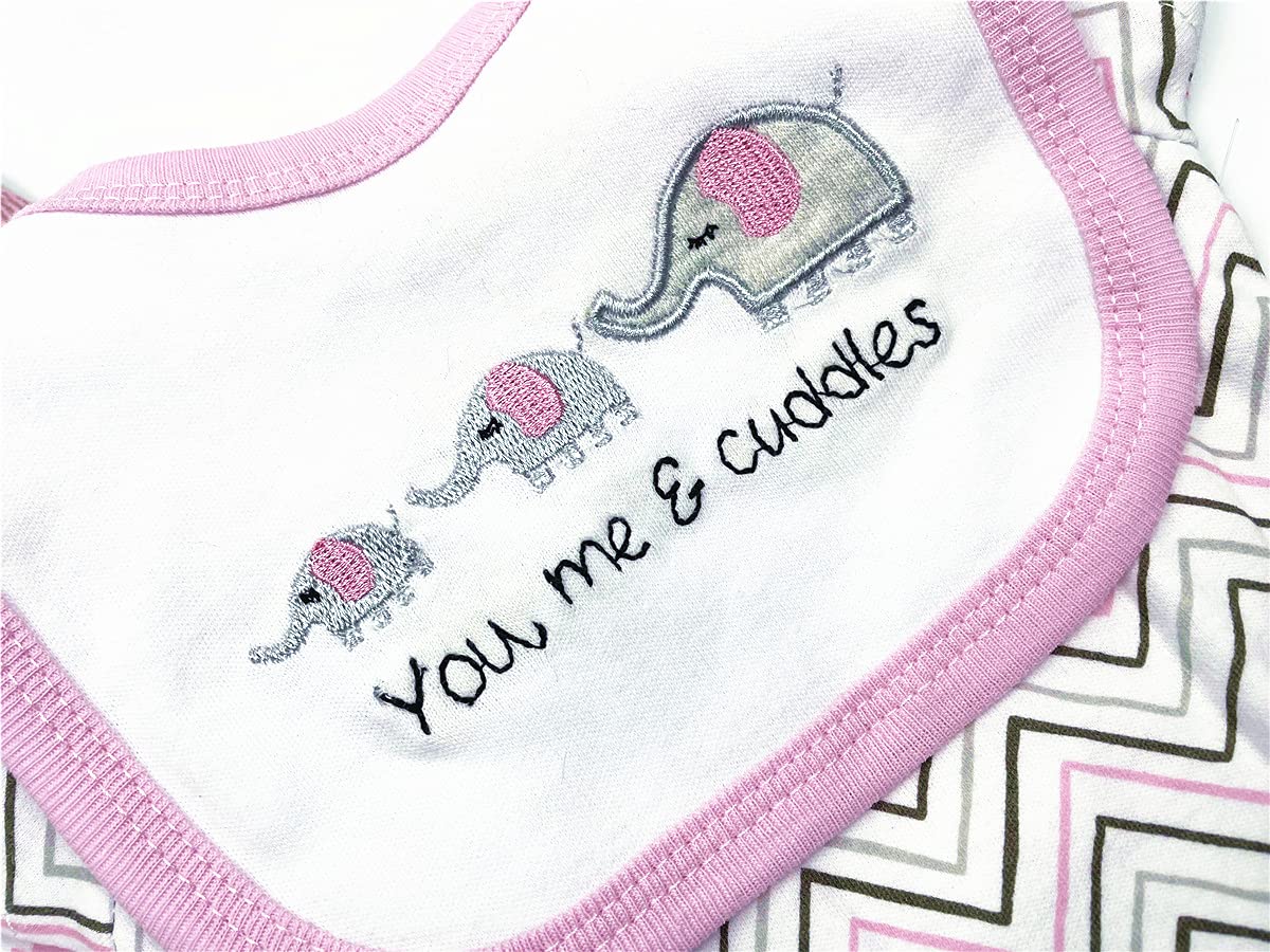Reborn Baby Doll Girl Clothes 18-22 Inch Newborn Baby Doll Clothing Elephants Outfits Accessories 5 Pieces Sets
