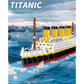 Jqmeg Titanic Micro Mini Building Blocks Set, 1860Pcs 3D Titanic Model Building Set Blocks, Diy Bricks Toys Gift For Adults And
