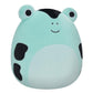 Squishmallows Original 7.5" Poison Dart Frog Plush Toy, Ultrasoft Multicolored Stuffed Animal, Model SQCR04088