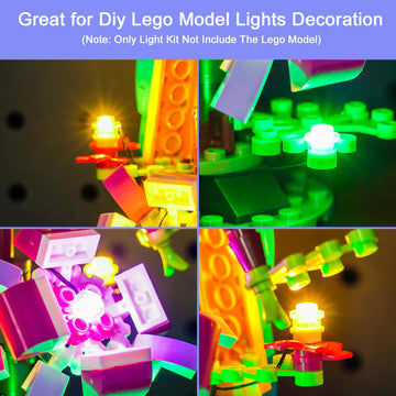 Hilighting Upgraded Led Light Kit For Lego Creator 3 In 1 Exotic Parrot Building Set, Compatible With Lego 31136 (Model Not Incl