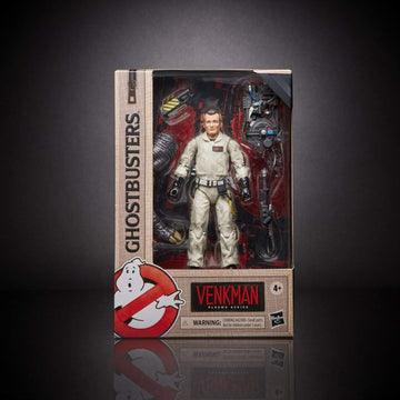 Ghostbusters Plasma Series Peter Venkman Toy 6-Inch-Scale Collectible Classic 1984 Action Figure, Toys For Kids Ages 4 And Up