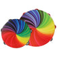 Excluzo 2Pcs Rainbow Tambourine Kids Musical Toys Brain Toy Toddler Instruments Educational Drum Instrument Single Row Tambourin