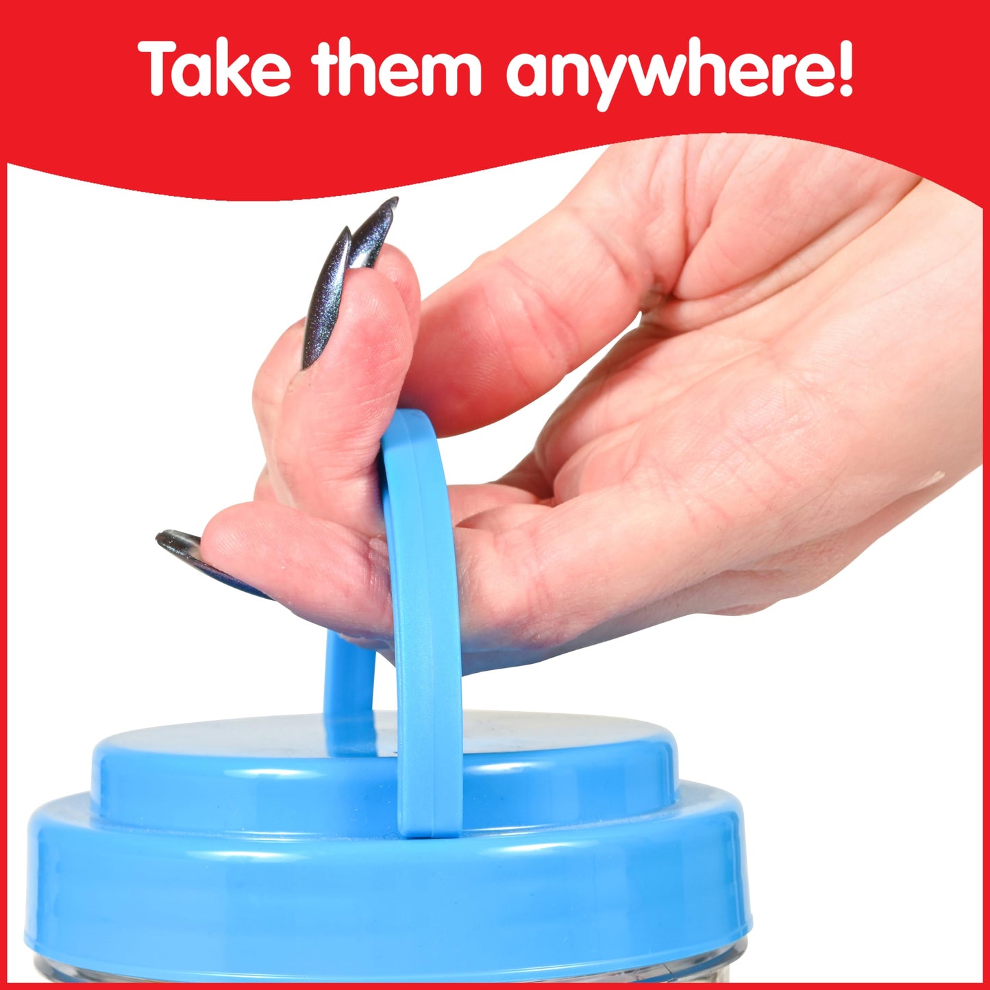 Edxeducation - 13204 Farm Animal Counters - Mini Jar Set Of 36 - Learn Counting, Colors, Sorting And Sequencing - Math Manipulat