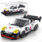 Vgd Car Building Sets With Display Case, Classic Model Car Kits Speed Car Building Blocks Set, Cool Collectible Model Super Race