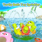 Baby Bath Toy Sprinkler  Rechargeable Turtle Bath Toys for Kids Toddlers Ages 1-3 2-4 with 5 Rings  Mold Free Bath Pool Water Spray Toys for Babies Toddlers 1-3-5  Great Birthday Gifts for Kids
