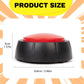 REFARICO Easy Button for Quiz Competition and Family, Funny Button with Sound Effects, Button Desk Accessories, Gag Gifts for Ma