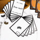50 Pieces Reusable Dry Erase Mtg Tokens With Marker Double-Sided Mtg Proxy Cards For Magic The Gathering Diy Blank Card Games Accessories
