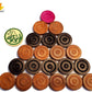Craftsman Carrom Coin Set Of 24 Coins + 1 Stricker For Champions Play. Carrom Coins+Stricker