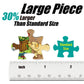 Antelope - 500 Piece Large Format Jigsaw Puzzle for mature-themeds  Dog Park Jigsaw Puzzles 500 Pieces  Large Pieces  No Dust Puzzles for Senior Citizen  500 PC  Non-Glare Finish  Interlock Smoothly