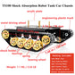 Professional Shock Absorption Smart Robot Car Chassis Tank Chassis With Dc Encoder Motor For Arduino, Tracked Suspension Absorbi