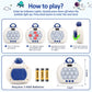 Blackma Fast Push Game Pop Fidget Toys For Kids, Fast Push Bubble Game, Handheld Puzzle Game Sensory Toys With Led Screen, Quick